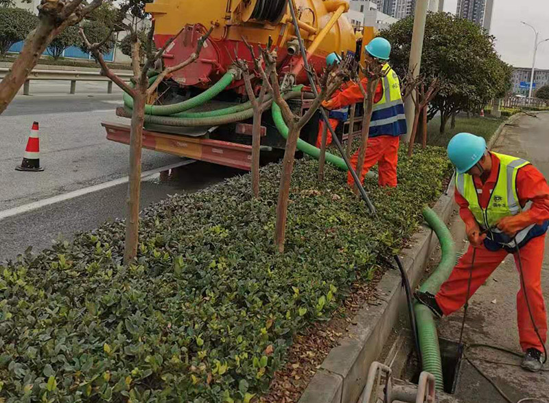 蓬莱市政管道清淤
